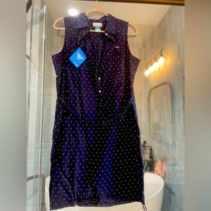 Columbia PFG Navy Dress L